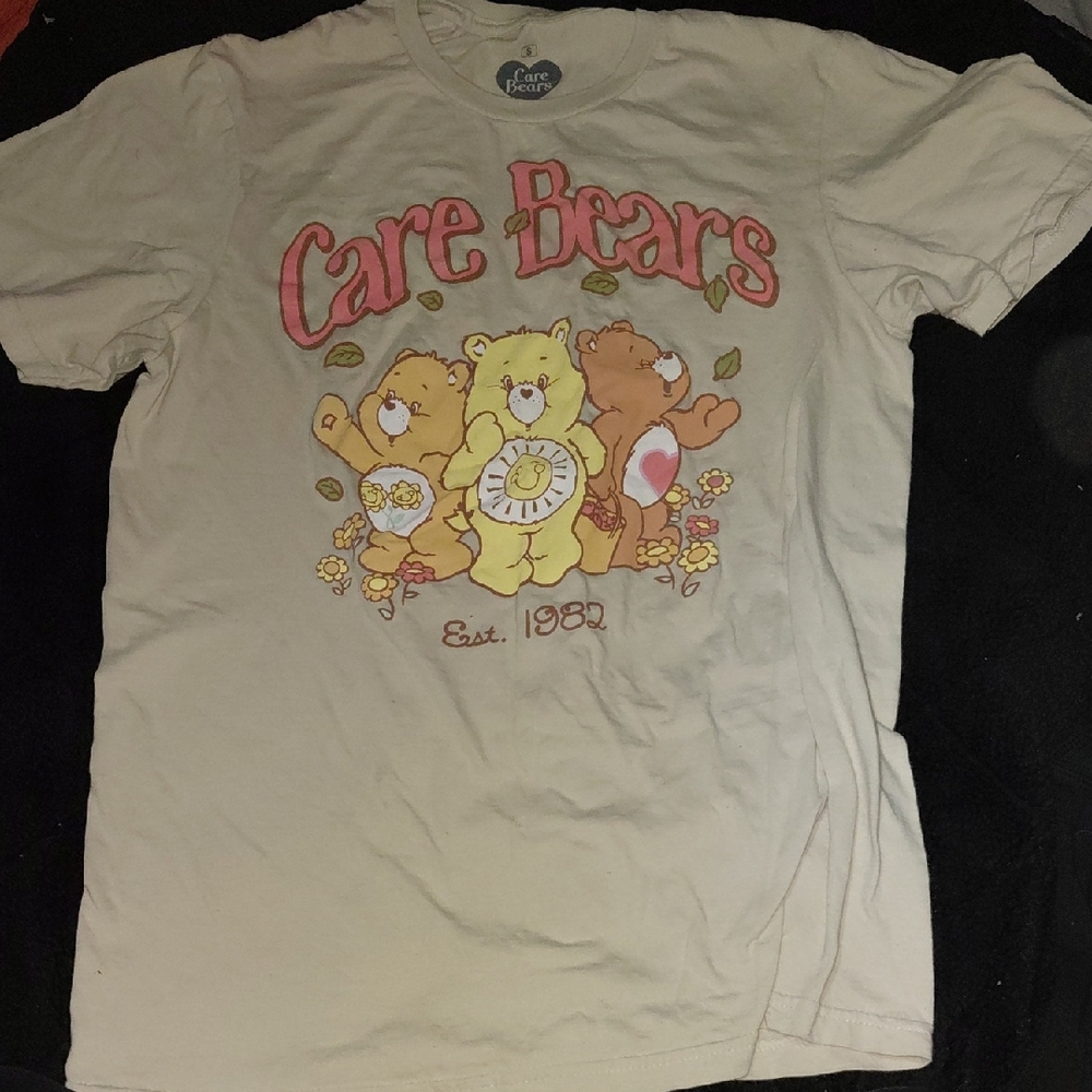 Care Bears Kids Tee - Cream with Pink and Yellow